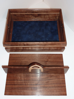 Personalized Tray with Hidden Compartment 